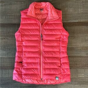 REI CO-OP Vibrant Down Coral Puffer Vest for Women